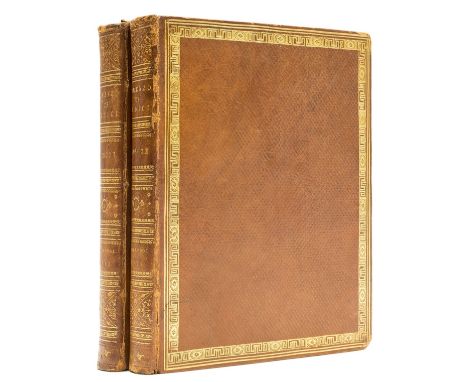 Roscoe (William) The Life of Lorenzo de' Medici, called the Magnificent, 2 vol., first edition, lacking half-titles, with eng
