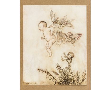 Rackham (Arthur).- Barrie (J.M.) Peter Pan in Kensington Gardens, number 430 of 500 copies signed by the illustrator, illustr