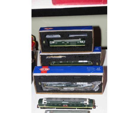 Heljan x 3 boxed as new Diesel Locomotives and Hornby &amp; Bachmann Diesel Locomotive.
