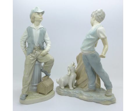 Two Nao figures