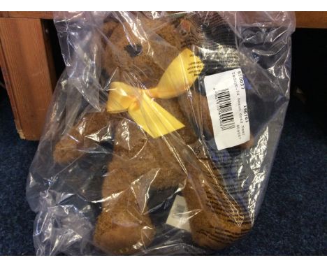 *A Steiff Braun cosy year teddy bear with 2017 embroidered to foot. In bag without box.