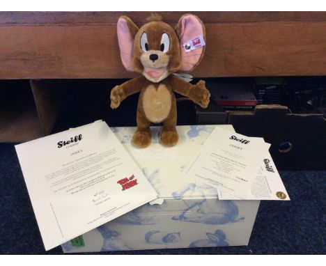 *Steiff Jerry no. 297 of 2,000 pieces. In box with certificate.