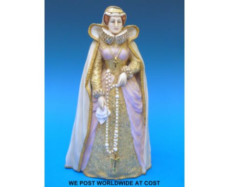 A Royal Worcester figurine Mary, Queen of Scots, model no 2634, modelled by Gertner (height 21.9cm)