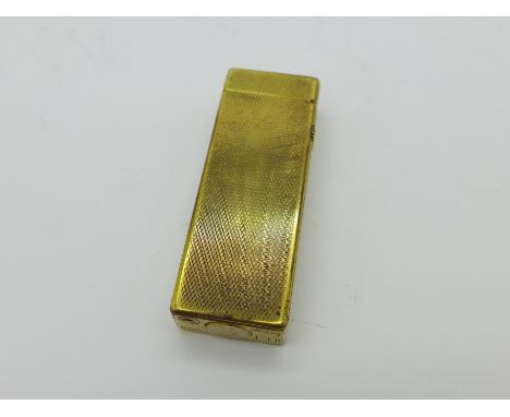 A Dunhill lighter