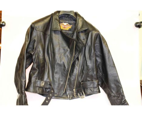 Ladies Harley Davidson leather jacket (L)