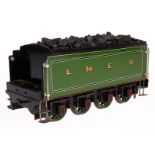 Engl. Tender LNER, Spur 1, grün/schwarz, Alterungsspuren, L 24