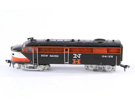 Fleischmann Diesellok-Ergänzung 1341 NH, Spur H0, schwarz/orange/weiß, NV, Alterungsspuren, Z 3