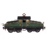 Märklin Bobo-Tunnellok CL 64/13021, Spur 1, elektr., grün HL, starrer Pantograph, je 1 el. bel.