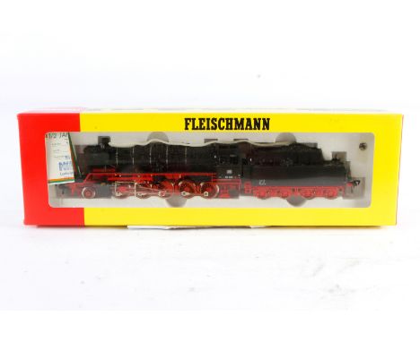 Fleischmann 1-E Schlepptenderlok ”50 622” 4805, Spur H0, schwarz, Alterungsspuren, OK, Z 2-3