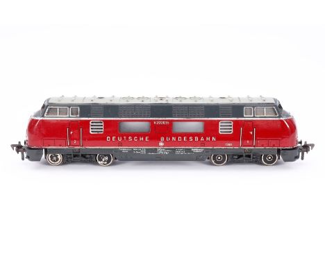 Fleischmann Diesellok ”V 200 035”, Spur H0, rot/grau, Z 4