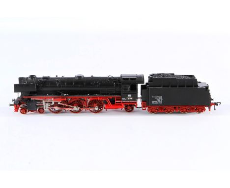 Fleischmann 2-C-1 Schlepptenderlok ”01 199”, Spur H0, schwarz, Alterungsspuren, Z 3