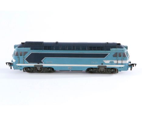 Fleischmann Diesellok ”68 001”, Spur H0, blau, Alterungsspuren, Z 3