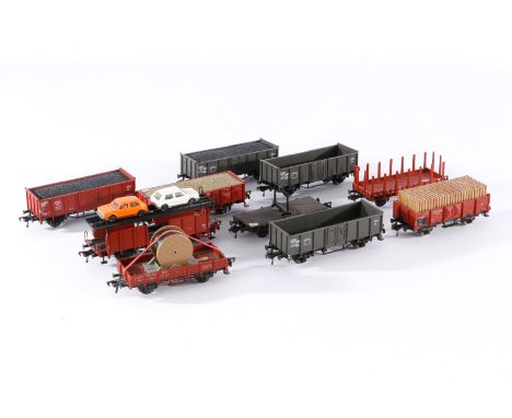 Konv. 10 Fleischmann Güterwagen, Spur H0, Alterungsspuren, Z 3