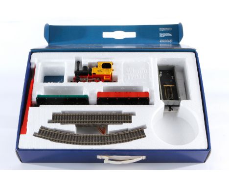 Fleischmann Magic Train Start-Set ”Billy” 2000, Spur 0e, mit Lok, 2 Wagen, Schienenmaterial und Einspurhilfe, Trafo fehlt, da