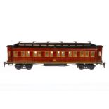 Märklin Mitropa Schlafwagen 1947 G, Spur 1, Teak HL, 4 AT, 4A Gussräder, mit Inneneinrichtung,