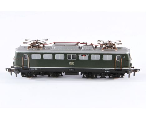 Fleischmann E-Lok ”E 40 034”, Spur H0, grün, Alterungsspuren, Z 3