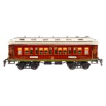 Märklin Mitropa Schlafwagen 1933 G, Spur 1, HL, mit Inneneinrichtung, 4 AT, Schildern, Dach mit