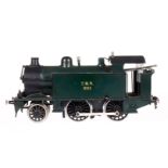 Märklin 1-B Tenderlok TMN 1021, Spur 1, Uhrwerk zäh, farblich rest., Z 3