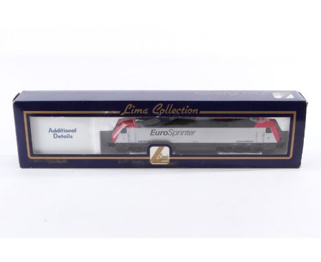 Lima E-Lok ”127 001-6” 208412 LP, Spur H0, silber/schwarz/pink, Alterungsspuren, im tw besch. OK, Z 3