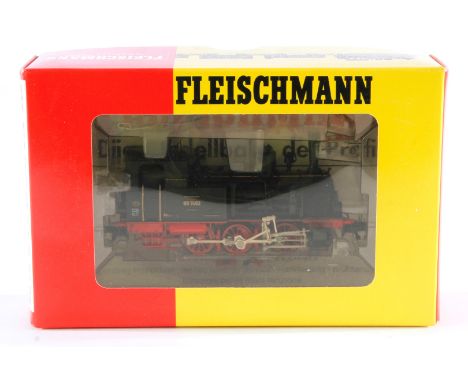 Fleischmann C-Tenderlok ”89 7462” 1010, Spur H0, schwarz, Alterungsspuren, OK, Z 2