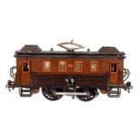 Märklin B E-Lok 1302, Spur 1, elektr., braun HL, 2 el. bel. Stirnlampen im Gehäuse, bewegl.