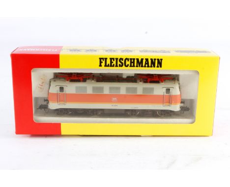 Fleischmann E-Lok ”141 441-6” 4329, Spur H0, beige/orange, Alterungsspuren, OK, Z 2-3