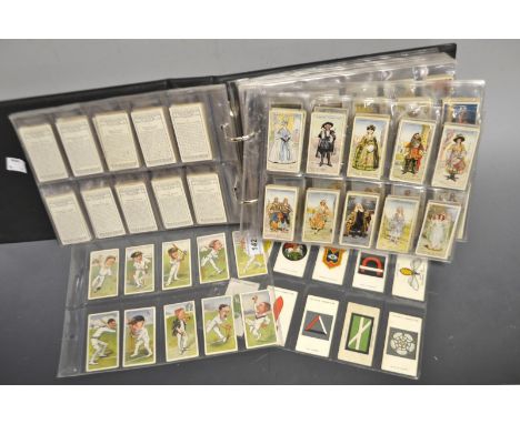 Cigarette Cards - Player's Cricketers; Player's Army Corp & Divisional Signs; flowers, birds, etc, full sets, qty.