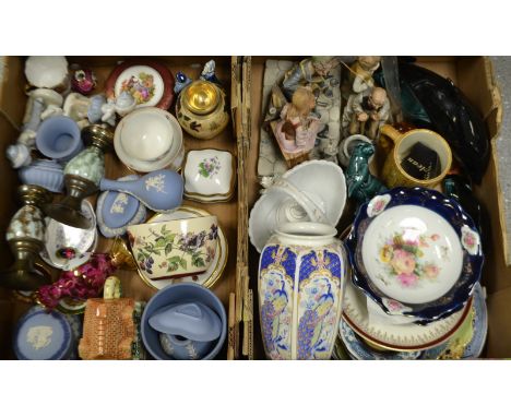 Ceramics - Wedgwood, Limoges , Poole , Capo de Monte,