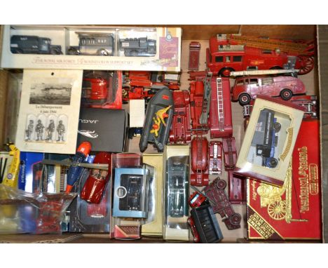 Die-cast Vehicles - Dinky Toys ERF Fire Tender; others 955 Fire Engine; etc, Charbens Toys, Corgi, Matchbox etc';  others, Li