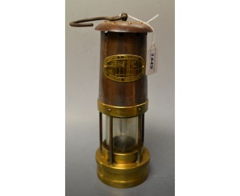 An Eccles miners lamp.