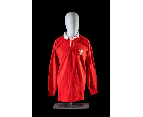 1977/78 Wales | Sir Gareth EdwardsInternational Rugby Union jersey match-worn by Sir Gareth EdwardsJersey & Provenance: in ex