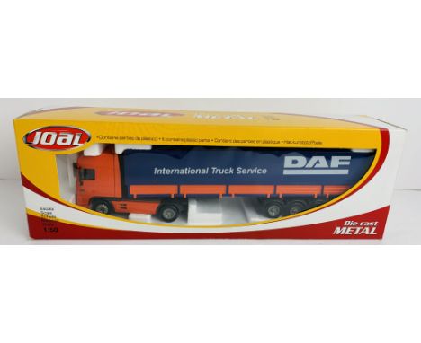 Joal 366 DAF XF - DAF Livery 1:50 HGV - Boxed, P&amp;P Group 2 (£18+VAT for the first lot and £3+VAT for subsequent lots) 