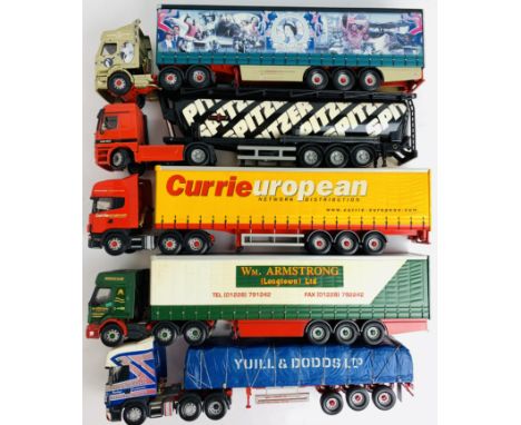 5x Corgi / Joal 1:50 HGV Models - 4x Corgi &amp; 1x Joal - All Unboxed. P&amp;P Group 3 (£25+VAT for the first lot and £5+VAT