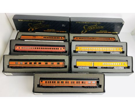7x Spectrum HO Assorted Passenger Car Coaches - All Boxed, P&amp;P Group 2 (£18+VAT for the first lot and £3+VAT for subseque
