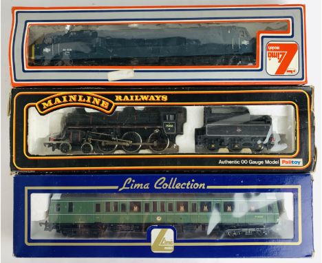 3x OO Locomotives - 1x Mainline 4-6-0, 1x Lima Class 121, 1x Bachmann 46026 (Incorrect Box ) - All Boxed, P&amp;P Group 2 (£1