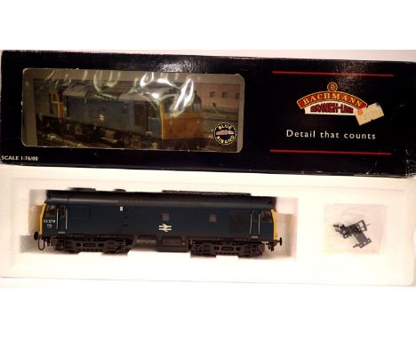 Bachmann 32401 class 25 diesel 25279 BR Blue, weathered. P&amp;P Group 1 (£14+VAT for the first lot and £1+VAT for subsequent