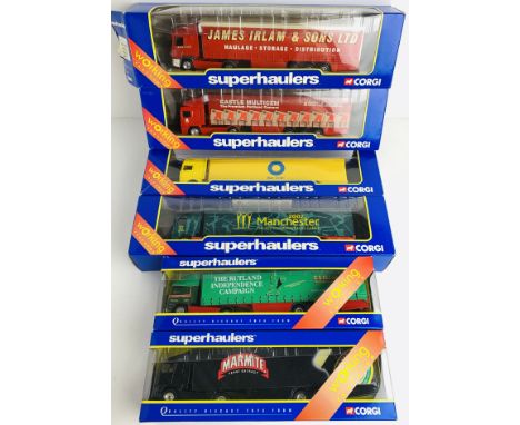 6x Corgi Super Haulers - All Boxed. P&amp;P Group 3 (£25+VAT for the first lot and £5+VAT for subsequent lots) 