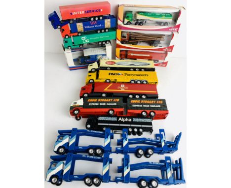 13x HGv Models - Comprising - 6x Corgi 1:64, 7x 1:87 HGV 1x Thorneycraft Van - (Boxed), P&amp;P Group 3 (£25+VAT for the firs