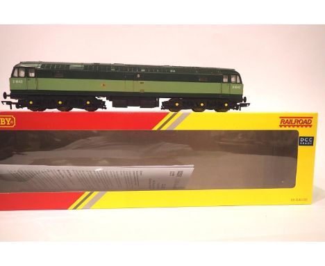 Hornby CL 47 railroad chassis fitted with Lima body, finished as D 1842, two tone green in Hornby R 3758 box. P&amp;P Group 1