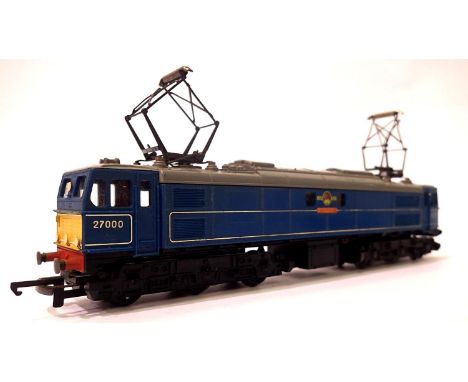 Triang R351 Co-Co electric loco 27000 Electra BR blue. P&amp;P Group 1 (£14+VAT for the first lot and £1+VAT for subsequent l