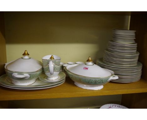 A Royal Doulton 'English Renaissance' pattern part tea and dinner service.&nbsp; 