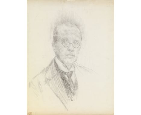 NILUS, PETR (1869–1943) Self-Portrait and A Collection of SketchesNine pencil, one with ink, two crayon, one watercolour, and