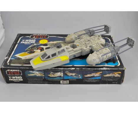 STAR WARS: a Kenner Toys, "Return of the Jedi/ Le Retour du Jedi" "Y-Wing Fighter", (boxed), "Rebel Armoured Snowspeeder", (u