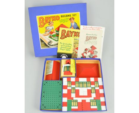 1950's Bayko building set, complete, in original box with instructions.