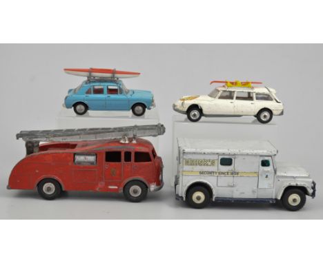 Quantity of loose diecast vehicles including a Corgi Citroen Satri 1965 Winter Olympics, and a Corgi Commer 3/4 ton chassis c