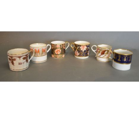 An Early 19th Century Barr Flight and Barr Coffee Can, circa 1810, together with five other similar early 19th Century coffee