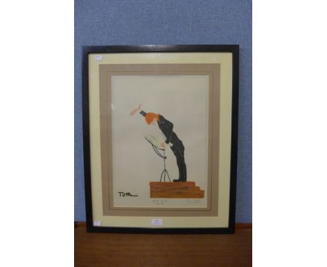A Tommy Steele signed artist proof print, My Life, My Song, framed 