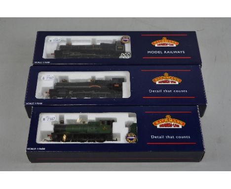 THREE BOXED BACHMANN OO GAUGE LOCOMOTIVES OF G.W.R. ORIGIN, Hall Class 'Saint Edmund Hall', No.5960 (32-002), Manor Class 'Fr