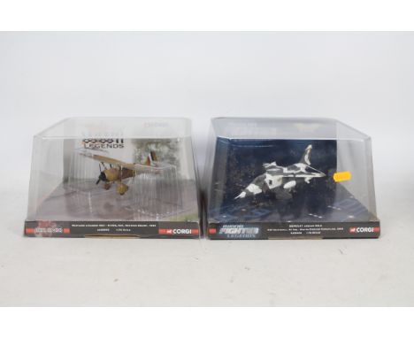 Corgi Legends - Westland Lysander MkII - R1992 - RAF - Western Desert - 1040 #AA36803. Corgi Modern Fighter Legends - Sepecat