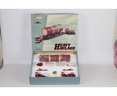 Corgi Heavy Haulage - A boxed Corgi Heavy Haulage Limited Edition CC12403 Volvo FH 4 Axle Ballasted Tractor x2, Nicolas Bogie